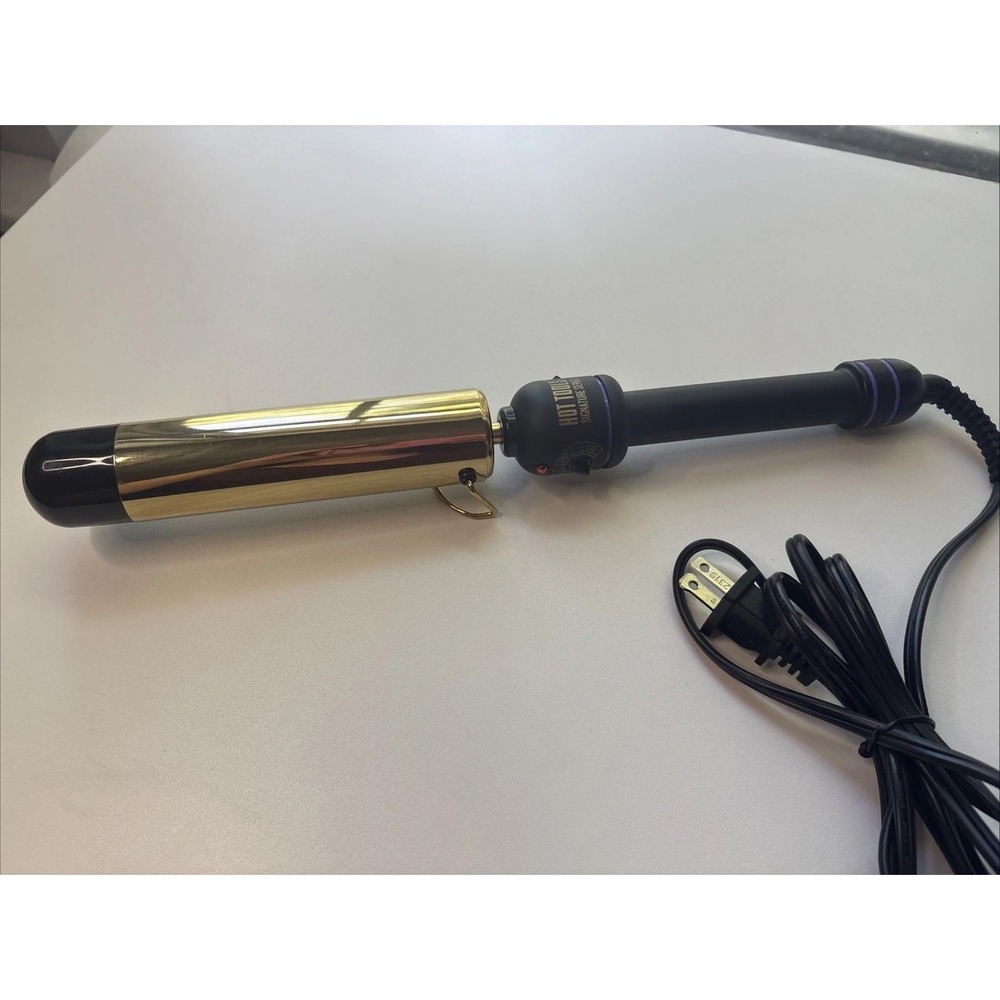 Hot Tools Signature Series Flipperless Gold 1.5 inch Curling Wand HTIR1580